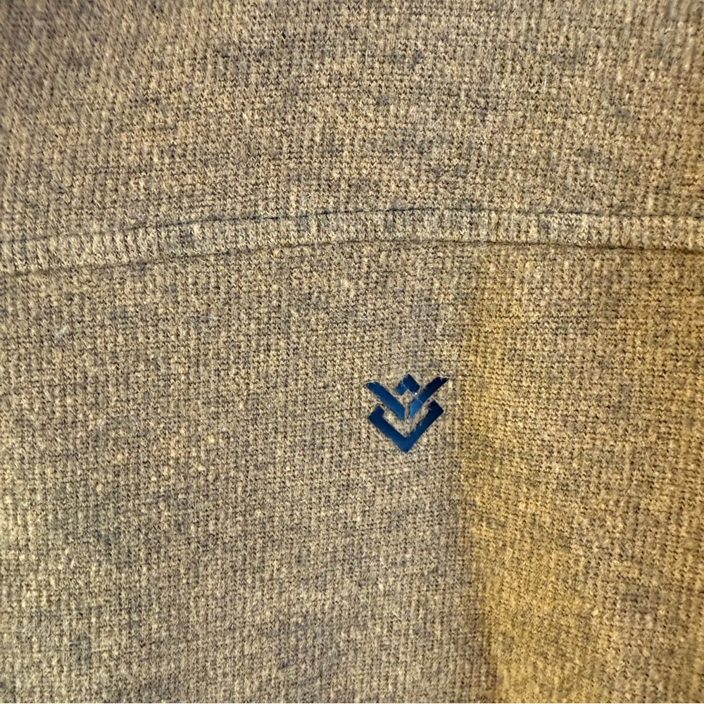 ETE Men's Tan Long‎ Sleeve Henley - Picture 3 of 5